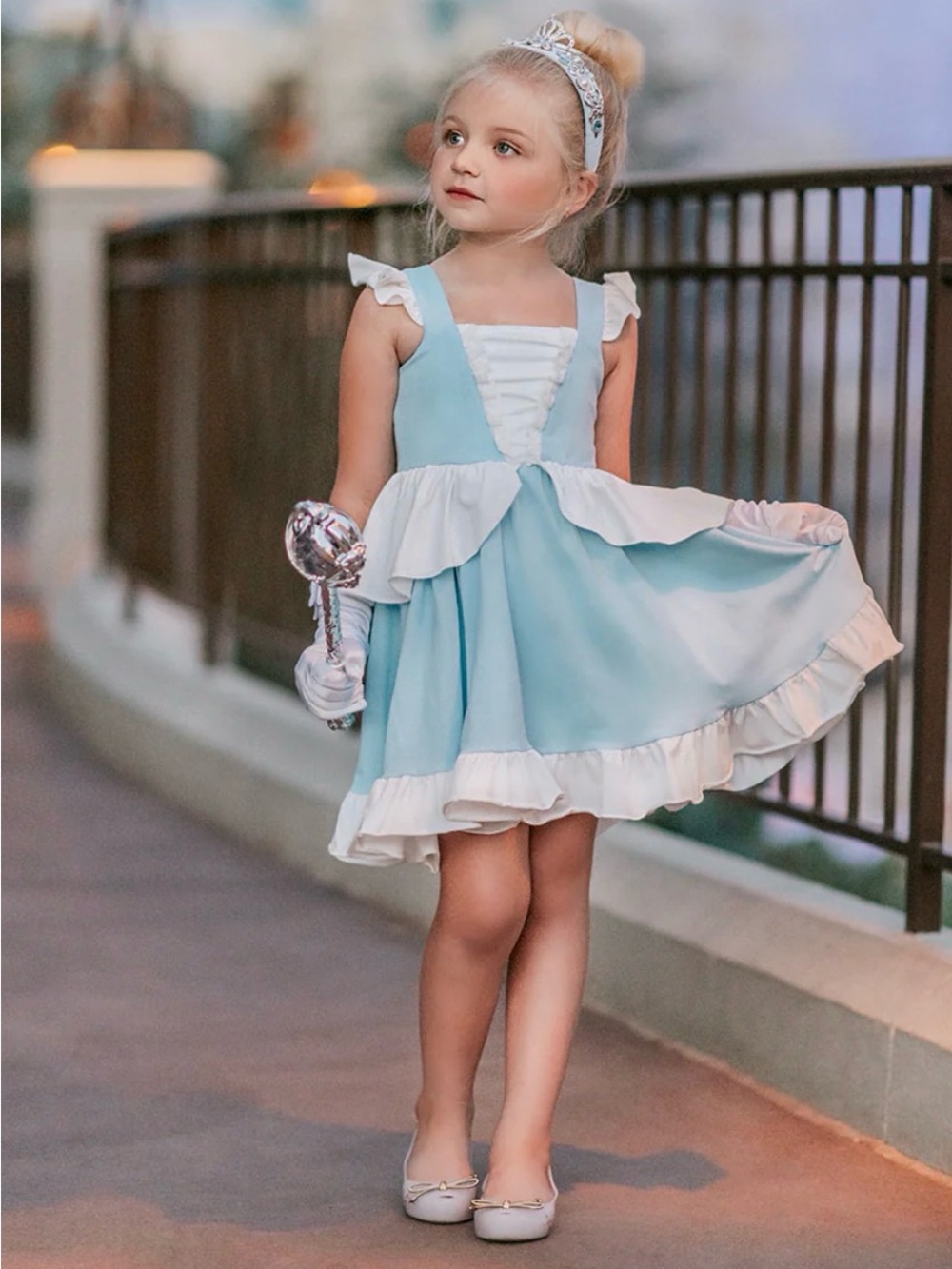 Only Little Once Disney Cinderella Dress Size 4